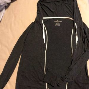 American eagle lightweight zip up hoodie